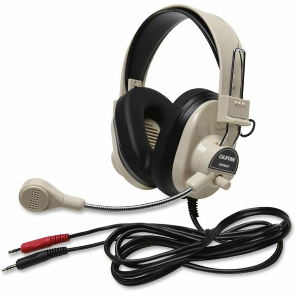 Ezgeneration 7 ft. Deluxe Multimedia Stereo Headset with Dual 3.5 mm Plugs - Nickel Plated EZ3763248